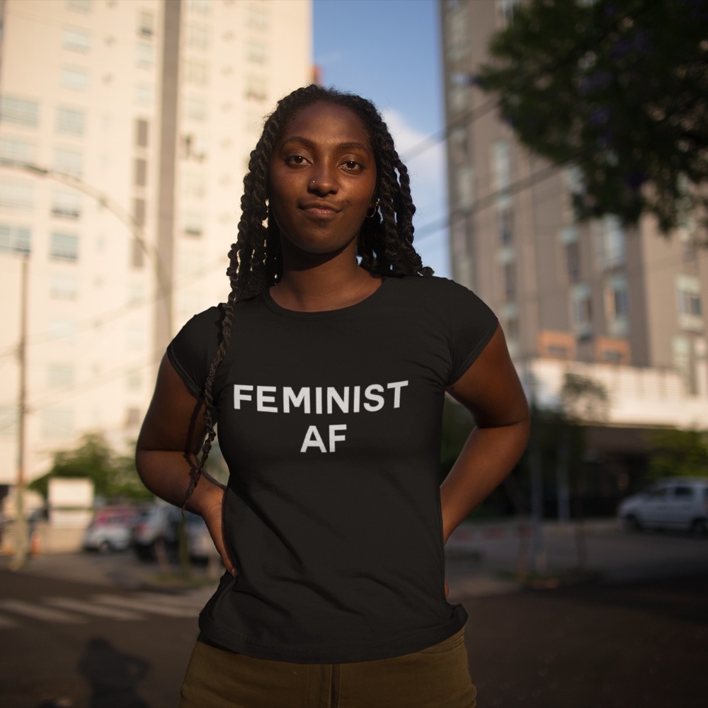 Feminist AF T-Shirt (Print)